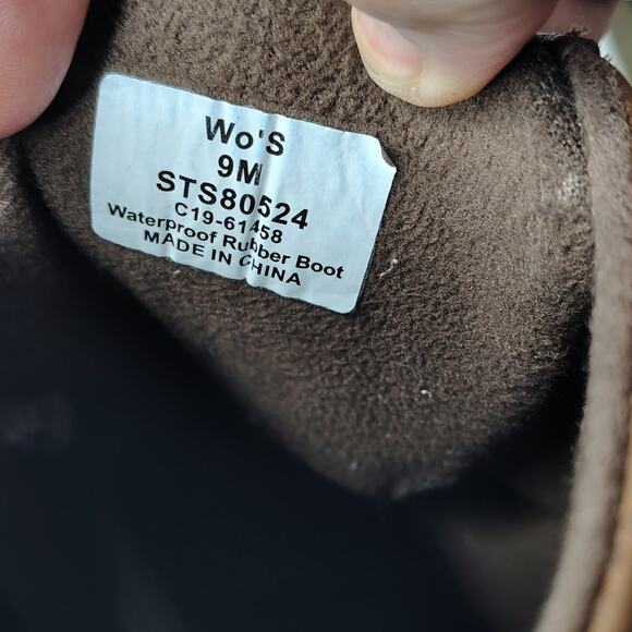 Sperry Top Sider Syren Gulf Duck Boots Women's Size 9M Brown Waterproof - Picture 10 of 13